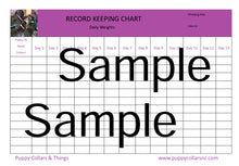 Load image into Gallery viewer, Record Keeping Charts for Breeders