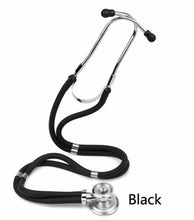 Load image into Gallery viewer, Multifunctional Doctor Stethoscope black only