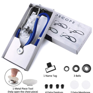 Multifunctional Doctor Stethoscope black only