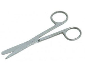 Scissor Basic Surgical Sharp Blunt Straight 13cm - Puppy Collars & Things