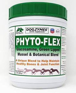 Dogzymes Phyto-Flex® - Bone Joint Soft Tissue Support - Glucosamine, Chondroitin, MSM and Hyaluronic Acid